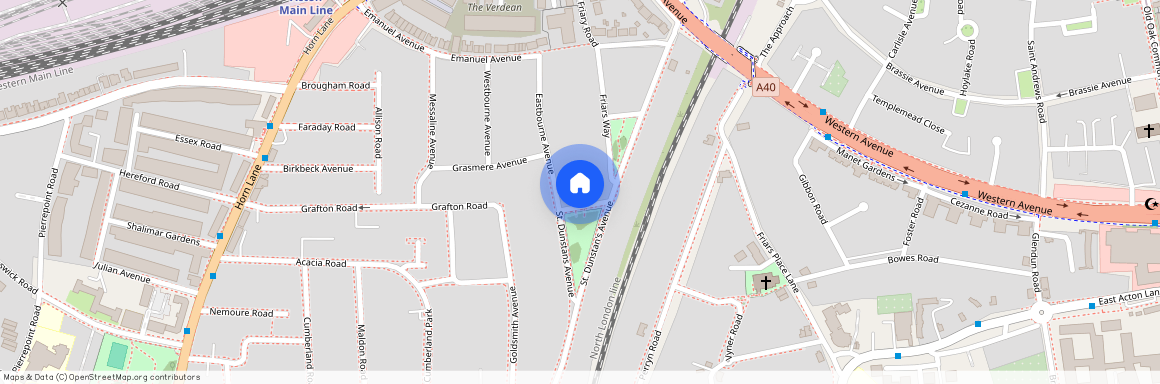 St Dunstans Gardens, Acton, W3