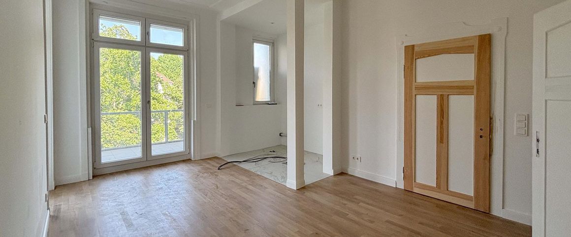 4,5-Zimmer-Wohnung mit erhaltenen Originaldetails - Foto 1