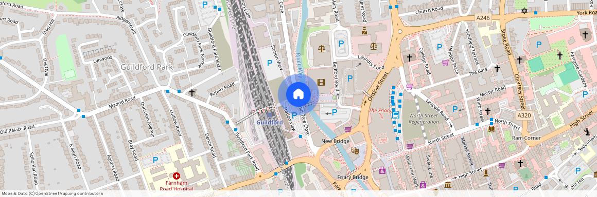 Aquatico, Guildford, GU1 4UL