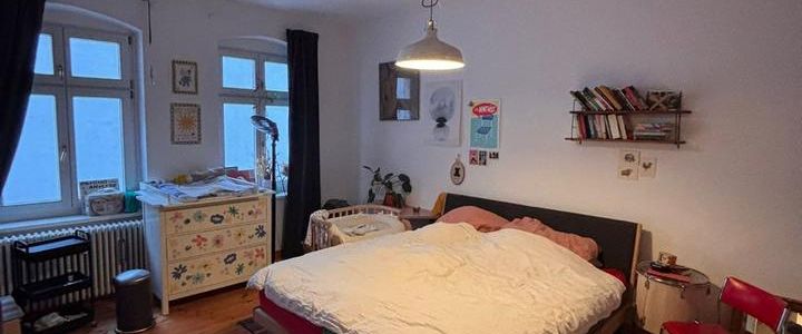 Untermiete große Wohnung 2 Zimmer DG Maisonette Friedrichshain - Foto 1