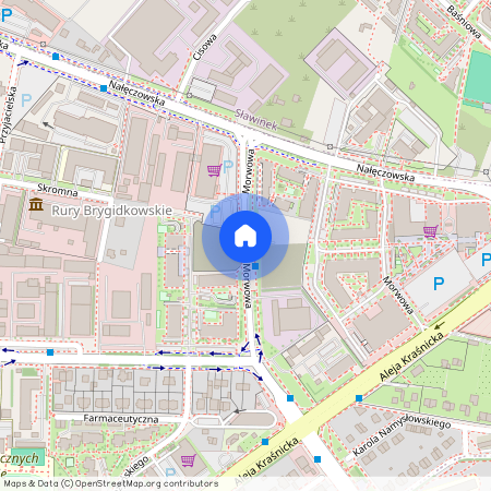 ul. Morwowa, Konstantynów, Lublin, lubelskie