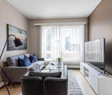 Edmonton Furnished Condo Rental in Downtown - AMAZING views from th... - Photo 1
