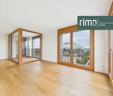 Helle, großzügige 2-Zimmer-Wohnung mit einmaligem Blick übers Rheintal - Photo 4