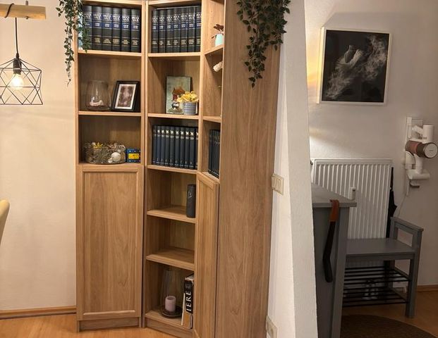 Möblierte 60qm - 2-Raum- Wohnung mit Terrasse, Küche und Keller - Photo 1