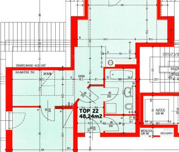 Mietwohnung (422) 48 m² mit Küche in Ried i.I. Vermietung direkt vo... - Foto 6