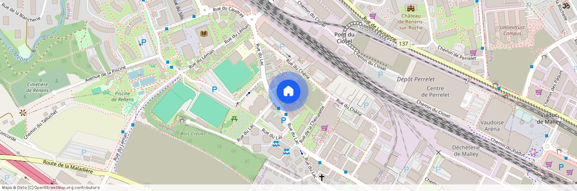 Rue du Lac 25C, 1020 - Renens, Suisse