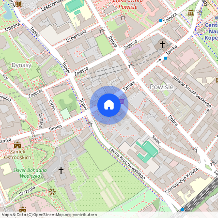 Warszawa, Śródmieście, Śródmieście, Powiśle, Tamka