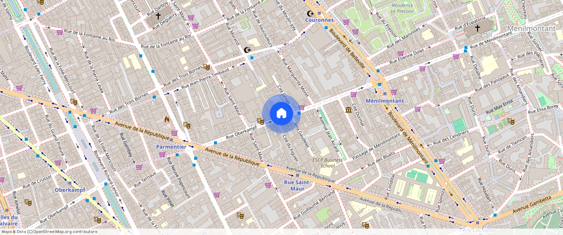 Rue Oberkampf, 75011, Paris