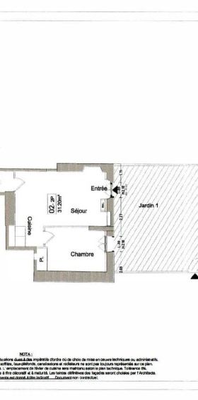 Location Appartement 2 pièces 31m² NICE 06200 - Photo 2