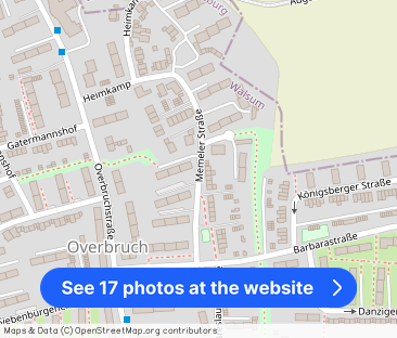 Schöne 2-Raum Wohnung im 2. OG mit Balkon in Duisburg-Overbruch ! - Photo 1