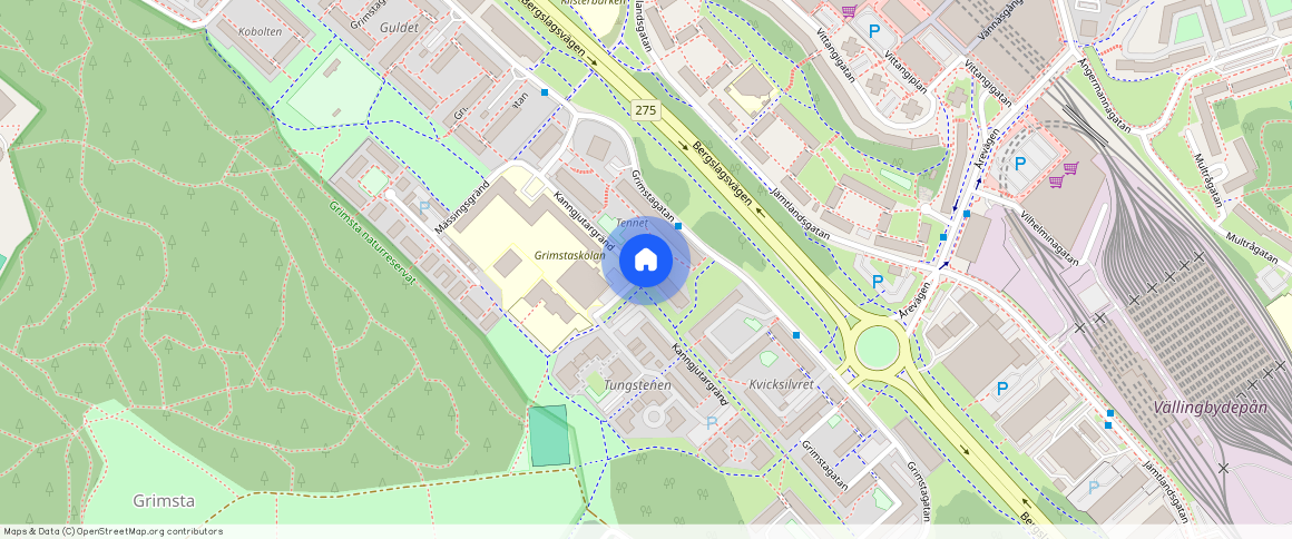 Kanngjutargränd **, Grimsta