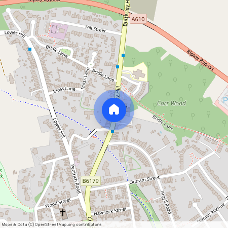 Butterley Hill, Ripley, Ripley, DE5 3LW