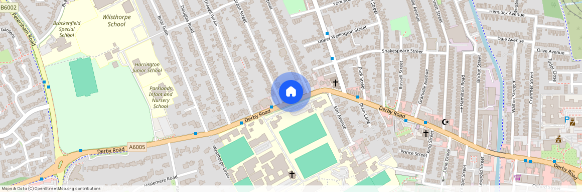 Ensuite Room 6, Derby Road, Long Eaton