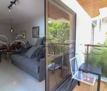Flat Em Cerqueira César, São Paulo/sp de 42 m² 1 Quartos Para Locaç... - Foto 1