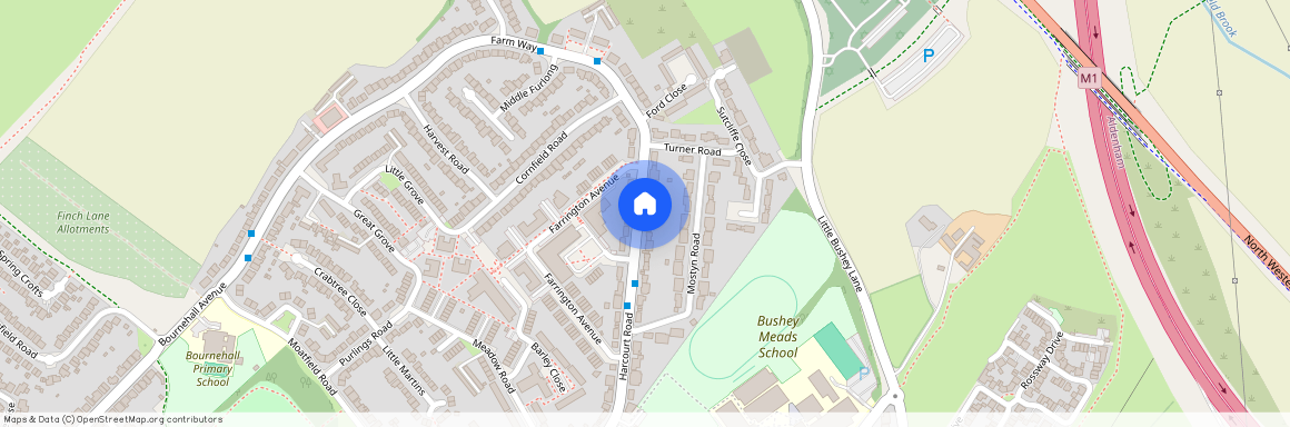Harcourt Road, Bushey, WD23