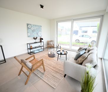 RUIM (114,97 m²) 2-slpk-HOEKappartement met OPEN ZICHT op VELDEN! - Foto 1