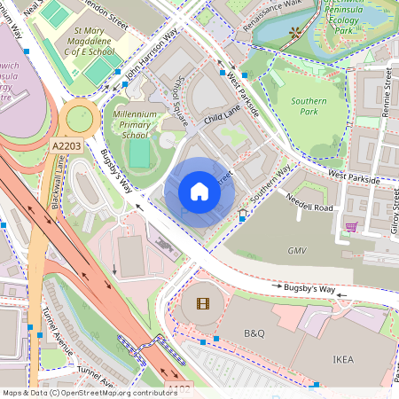 Moseley Row, Greenwich, London, SE10