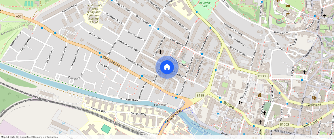 ** Newland Street West, Lincoln, Lincolnshire, LN1 1PH