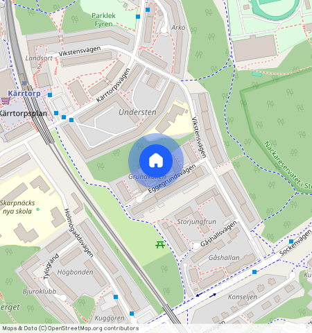 Eggegrundsvägen **, Kärrtorp