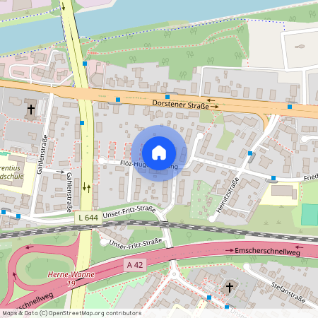 Flöz-Hugo-Siedlung 22, 44653 Herne