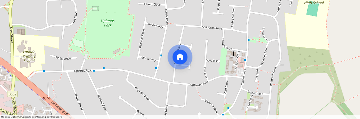 Bollington Road, Oadby, Leicester, LE2