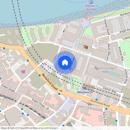 Royal Arsenal Riverside, Thunderer Walk SE18