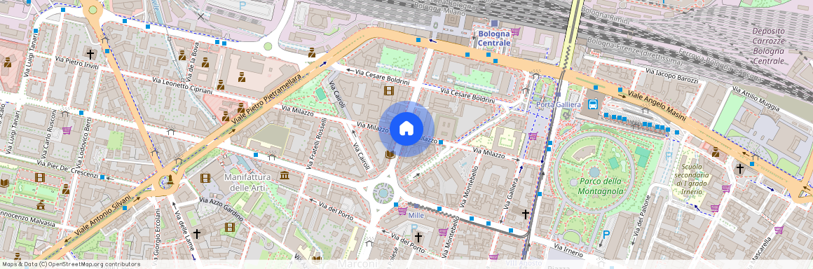 Via Milazzo, Bologna, Emilia-Romagna 40121