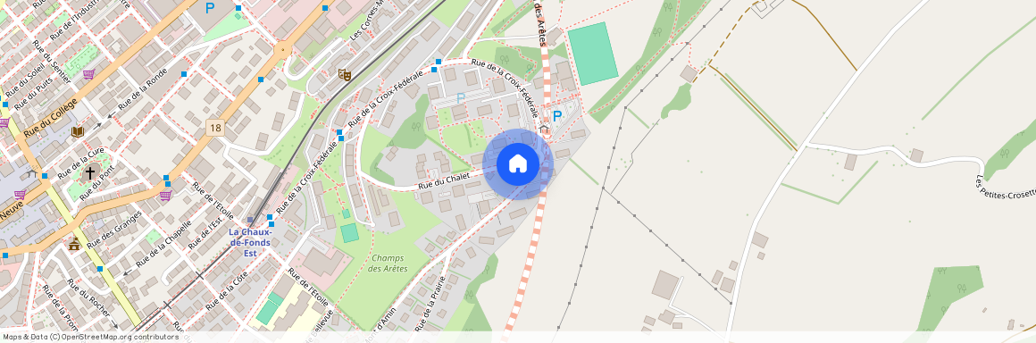 2300, La Chaux-de-Fonds, Rue du Chalet, 18