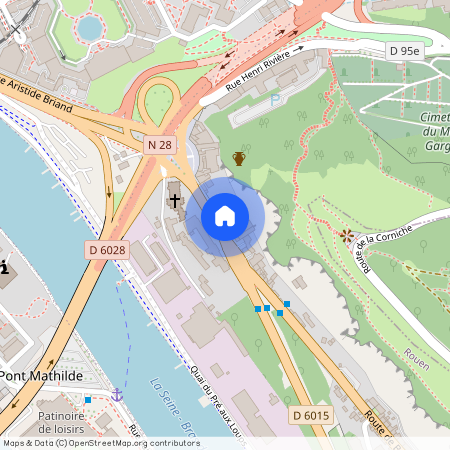 SEINE-MARITIME (76), - NORMANDIE, BONSECOURS (76240)