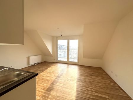 Wohnen mit Ausblick: Moderne 2-Zimmer-Wohnung mit Terrasse in Brigittenau - Foto 2