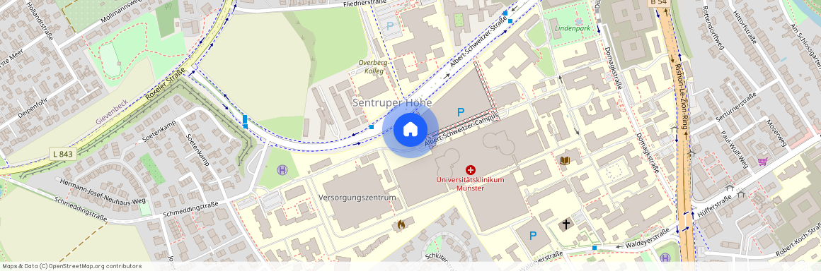 48149 Münster–Nähe Uniklinikum