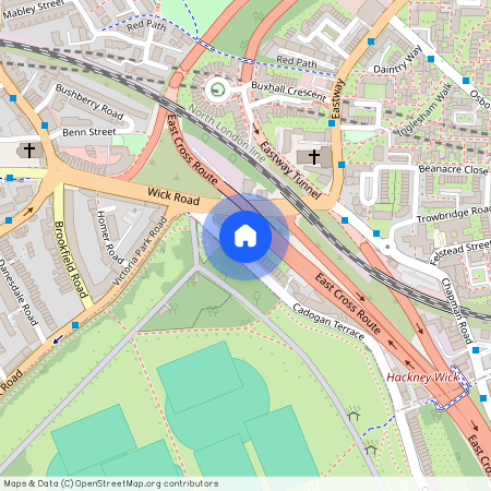 Cadogan Terrace, Victoria Park, Hackney, London, E9