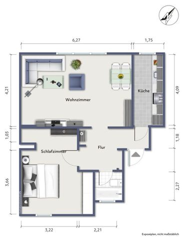 Blömker! Gemütliche 2,5 Raum-Wohnung in Nähe der Gladbecker-Innenstadt! - Photo 5