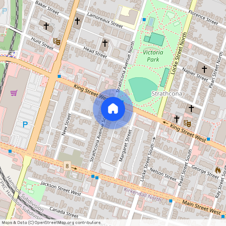 547 King St. W., Strathcona, Strathcona, Hamilton, L8P 1C1