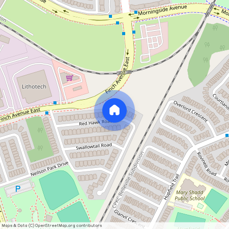 56 Red Hawk Road Unit# Main, Toronto