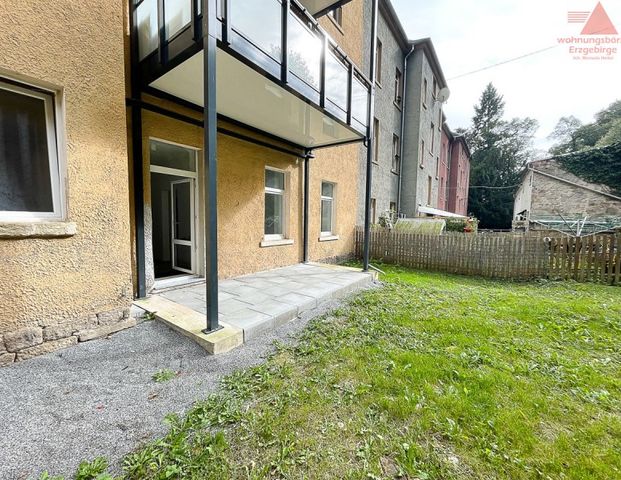 Großzügige 4-Raum-Wohnung mit kleinem Gewerbe in Schwarzenberg - Photo 1