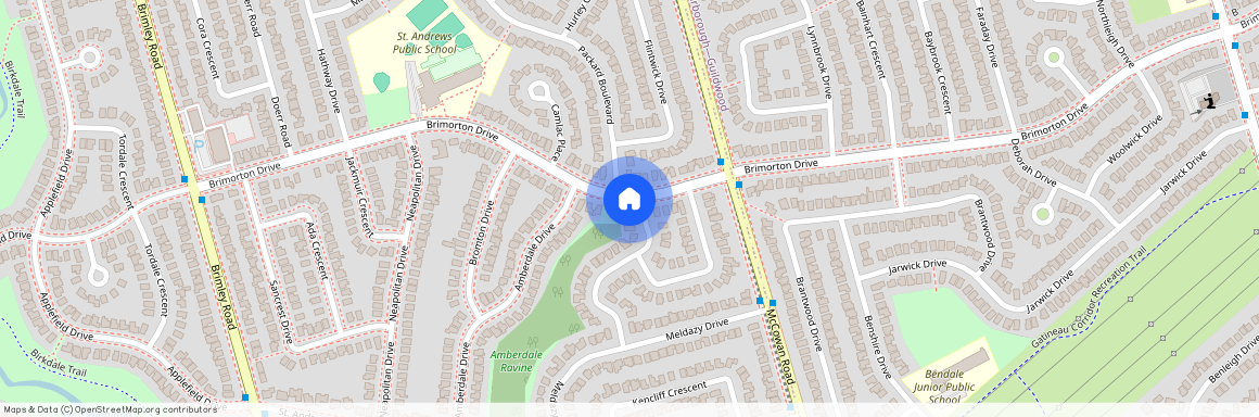 105 Brimorton Drive Unit# Main, Toronto