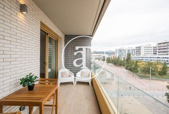 Apartment for rent with 2 bedrooms, studio and terrace in Badalona