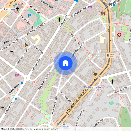 Danneckerstrasse, 70182 Stuttgart