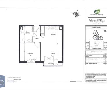 Location Appartement 2 pièces 41m² GAGNY 93220 - Photo 2