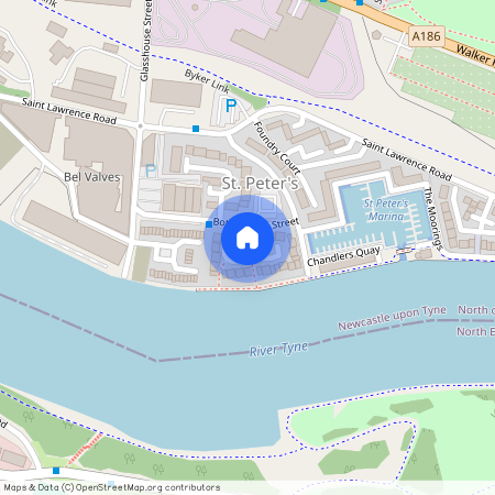 Merchants Wharf, St Peters Basin, Byker