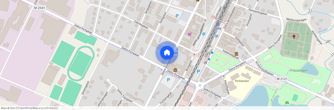 Osby, Skåne, Västra Storgatan 17