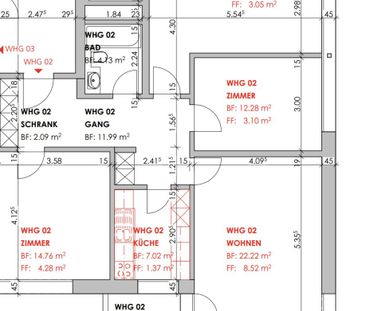 4 Zimmer, 93 m², 1. Stock - Photo 3
