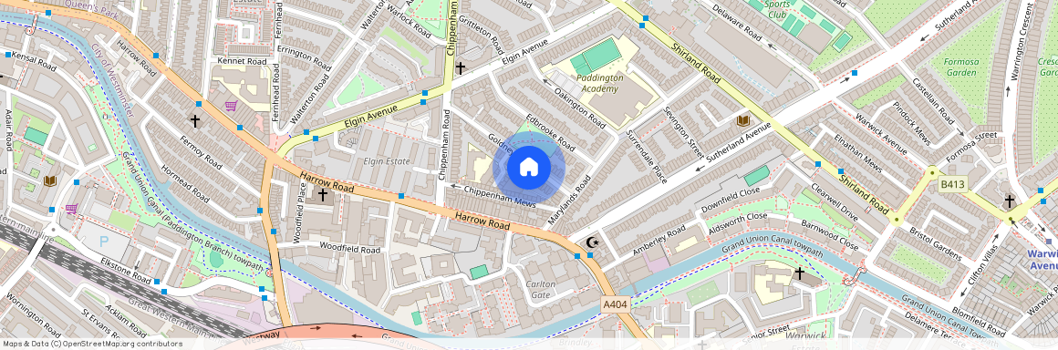 Goldney Road London W9, London, W9