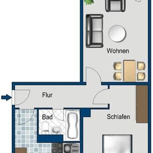 Wer will mich!? 2-Zimmer-Wohnung - Foto 2