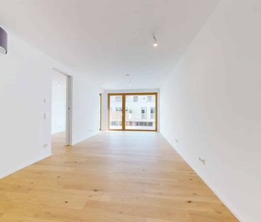 ERSTBEZUG | Klimatisierte W2-Zimmer-Wohnung mit Balkon, Garagenplat... - Photo 2