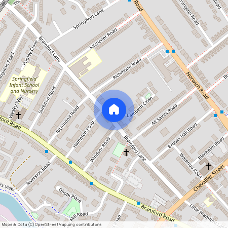 Bramford Lane, Ipswich