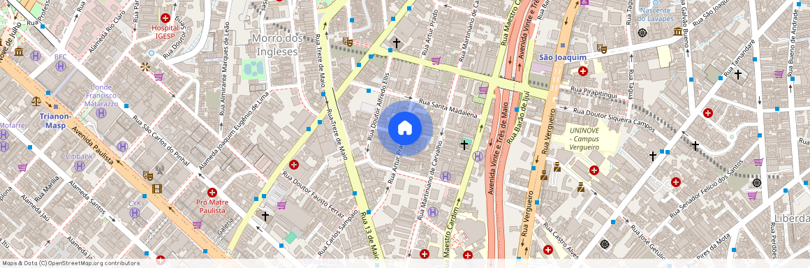 Rua Artur Prado, 433 - Bela Vista, São Paulo - SP