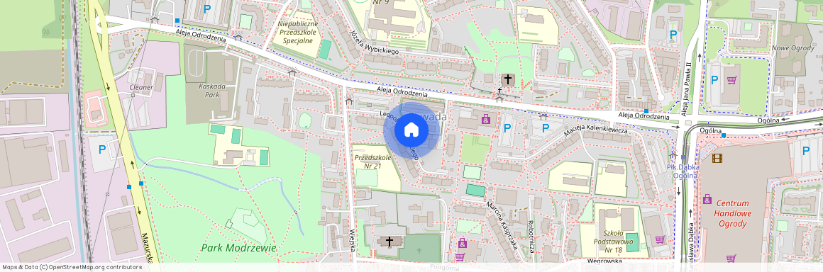 Okulickiego, Elbląg