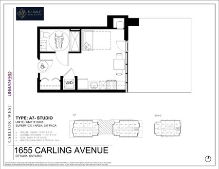 For Lease - 1655 Carling Avenue Unit# B708, Carlingwood - Westboro and Area, Ontario - Photo 2